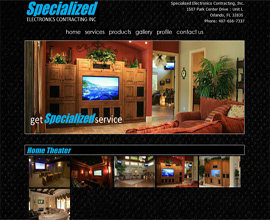 Orlando Custom Homee Theater - Specialized Electronics